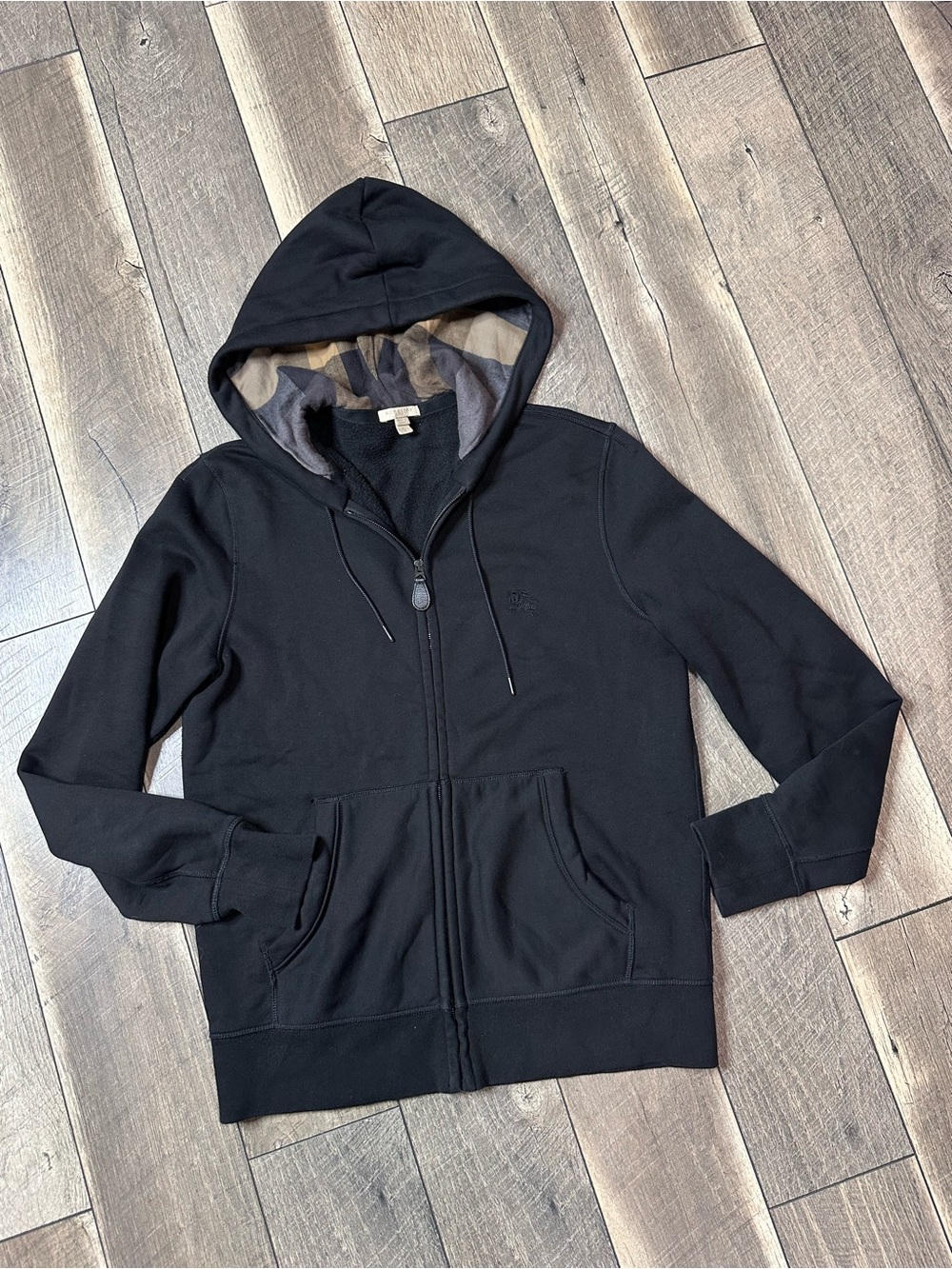 Burberry Zip Up Hoodie